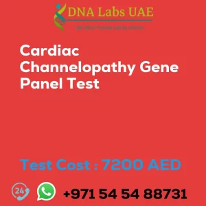 Cardiac Channelopathy Gene Panel Test sale cost 7200 AED