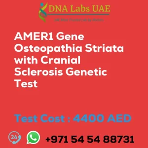 AMER1 Gene Osteopathia Striata with Cranial Sclerosis Genetic Test sale cost 4400 AED