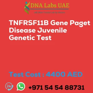 TNFRSF11B Gene Paget Disease Juvenile Genetic Test sale cost 4400 AED