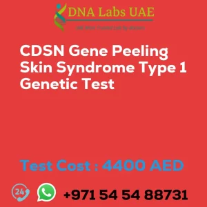 CDSN Gene Peeling Skin Syndrome Type 1 Genetic Test sale cost 4400 AED