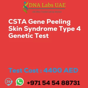 CSTA Gene Peeling Skin Syndrome Type 4 Genetic Test sale cost 4400 AED