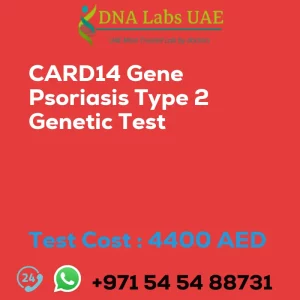 CARD14 Gene Psoriasis Type 2 Genetic Test sale cost 4400 AED