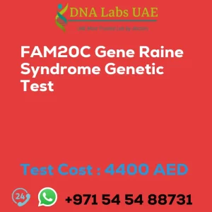 FAM20C Gene Raine Syndrome Genetic Test sale cost 4400 AED