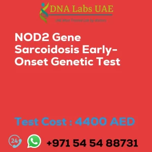 NOD2 Gene Sarcoidosis Early-Onset Genetic Test sale cost 4400 AED