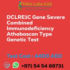 DCLRE1C Gene Severe Combined Immunodeficiency Athabascan Type Genetic Test sale cost 4400 AED