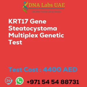 KRT17 Gene Steatocystoma Multiplex Genetic Test sale cost 4400 AED