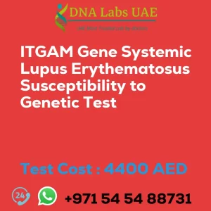 ITGAM Gene Systemic Lupus Erythematosus Susceptibility to Genetic Test sale cost 4400 AED