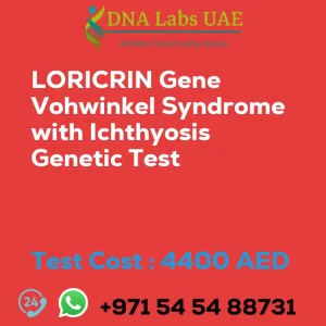 LORICRIN Gene Vohwinkel Syndrome with Ichthyosis Genetic Test sale cost 4400 AED