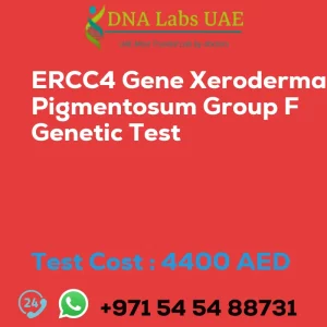 ERCC4 Gene Xeroderma Pigmentosum Group F Genetic Test sale cost 4400 AED