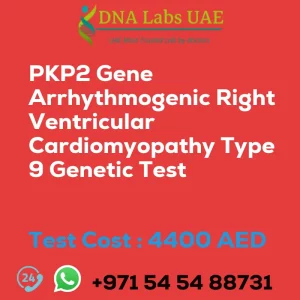 PKP2 Gene Arrhythmogenic Right Ventricular Cardiomyopathy Type 9 Genetic Test sale cost 4400 AED