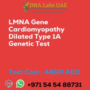 LMNA Gene Cardiomyopathy Dilated Type 1A Genetic Test sale cost 4400 AED