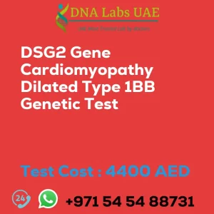 DSG2 Gene Cardiomyopathy Dilated Type 1BB Genetic Test sale cost 4400 AED