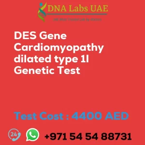 DES Gene Cardiomyopathy dilated type 1I Genetic Test sale cost 4400 AED