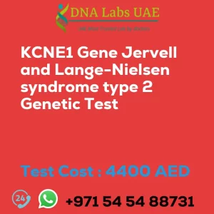 KCNE1 Gene Jervell and Lange-Nielsen syndrome type 2 Genetic Test sale cost 4400 AED