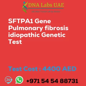 SFTPA1 Gene Pulmonary fibrosis idiopathic Genetic Test sale cost 4400 AED