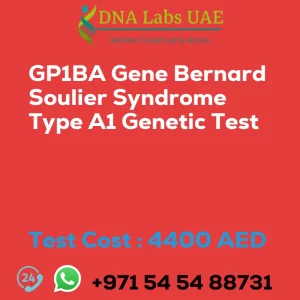 GP1BA Gene Bernard Soulier Syndrome Type A1 Genetic Test sale cost 4400 AED