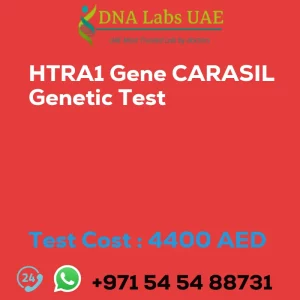 HTRA1 Gene CARASIL Genetic Test sale cost 4400 AED