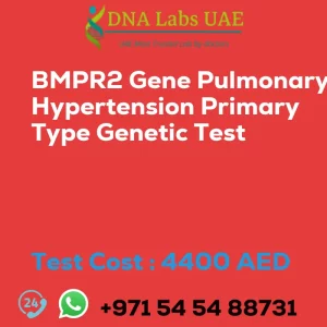 BMPR2 Gene Pulmonary Hypertension Primary Type Genetic Test sale cost 4400 AED