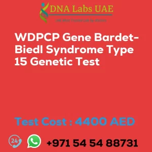 WDPCP Gene Bardet-Biedl Syndrome Type 15 Genetic Test sale cost 4400 AED