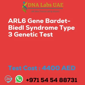 ARL6 Gene Bardet-Biedl Syndrome Type 3 Genetic Test sale cost 4400 AED