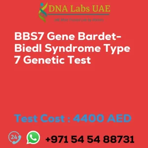 BBS7 Gene Bardet-Biedl Syndrome Type 7 Genetic Test sale cost 4400 AED