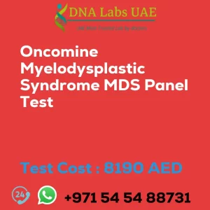 Oncomine Myelodysplastic Syndrome MDS Panel Test sale cost 8190 AED