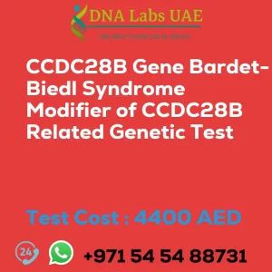 CCDC28B Gene Bardet-Biedl Syndrome Modifier of CCDC28B Related Genetic Test sale cost 4400 AED