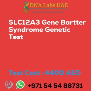 SLC12A3 Gene Bartter Syndrome Genetic Test sale cost 4400 AED