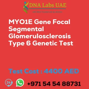 MYO1E Gene Focal Segmental Glomerulosclerosis Type 6 Genetic Test sale cost 4400 AED