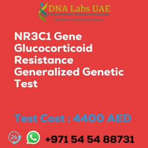 NR3C1 Gene Glucocorticoid Resistance Generalized Genetic Test sale cost 4400 AED