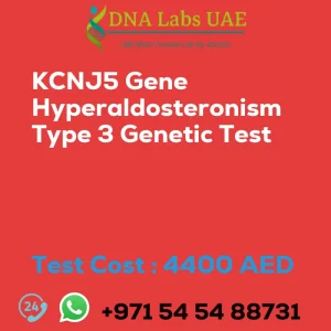 KCNJ5 Gene Hyperaldosteronism Type 3 Genetic Test sale cost 4400 AED