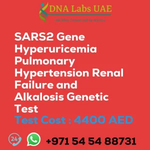 SARS2 Gene Hyperuricemia Pulmonary Hypertension Renal Failure and Alkalosis Genetic Test sale cost 4400 AED