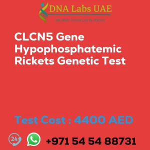 CLCN5 Gene Hypophosphatemic Rickets Genetic Test sale cost 4400 AED