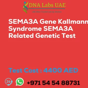 SEMA3A Gene Kallmann Syndrome SEMA3A Related Genetic Test sale cost 4400 AED