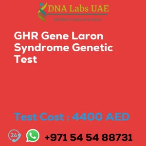 GHR Gene Laron Syndrome Genetic Test sale cost 4400 AED