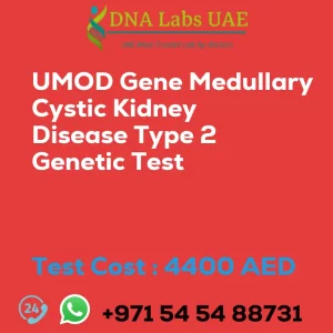 UMOD Gene Medullary Cystic Kidney Disease Type 2 Genetic Test sale cost 4400 AED