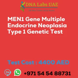 MEN1 Gene Multiple Endocrine Neoplasia Type 1 Genetic Test sale cost 4400 AED