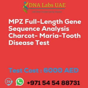 MPZ Full-Length Gene Sequence Analysis Charcot- Maria-Tooth Disease Test sale cost 6000 AED