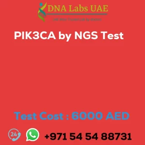 PIK3CA by NGS Test sale cost 6000 AED