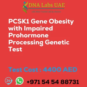 PCSK1 Gene Obesity with Impaired Prohormone Processing Genetic Test sale cost 4400 AED