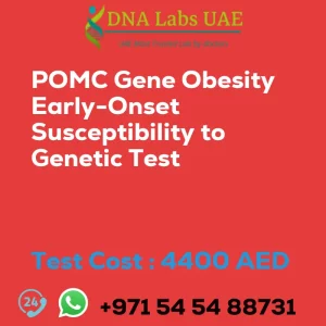 POMC Gene Obesity Early-Onset Susceptibility to Genetic Test sale cost 4400 AED