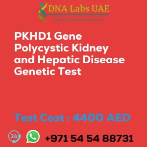 PKHD1 Gene Polycystic Kidney and Hepatic Disease Genetic Test sale cost 4400 AED