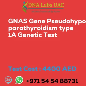 GNAS Gene Pseudohypoparathyroidism type 1A Genetic Test sale cost 4400 AED