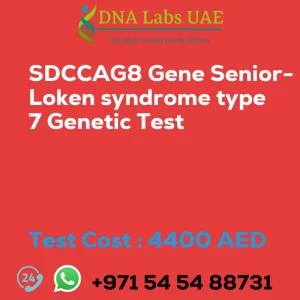 SDCCAG8 Gene Senior-Loken syndrome type 7 Genetic Test sale cost 4400 AED