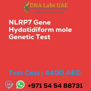 NLRP7 Gene Hydatidiform mole Genetic Test sale cost 4400 AED