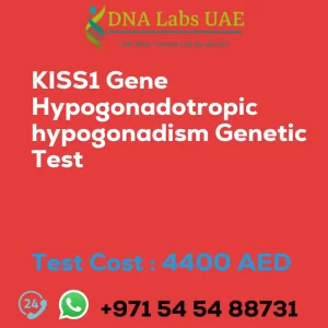 KISS1 Gene Hypogonadotropic hypogonadism Genetic Test sale cost 4400 AED