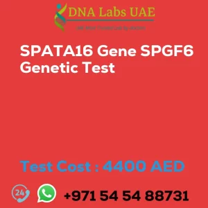 SPATA16 Gene SPGF6 Genetic Test sale cost 4400 AED
