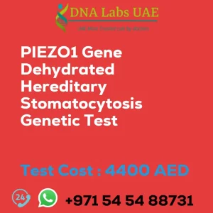 PIEZO1 Gene Dehydrated Hereditary Stomatocytosis Genetic Test sale cost 4400 AED