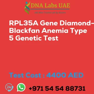 RPL35A Gene Diamond-Blackfan Anemia Type 5 Genetic Test sale cost 4400 AED