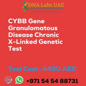 CYBB Gene Granulomatous Disease Chronic X-Linked Genetic Test sale cost 4400 AED